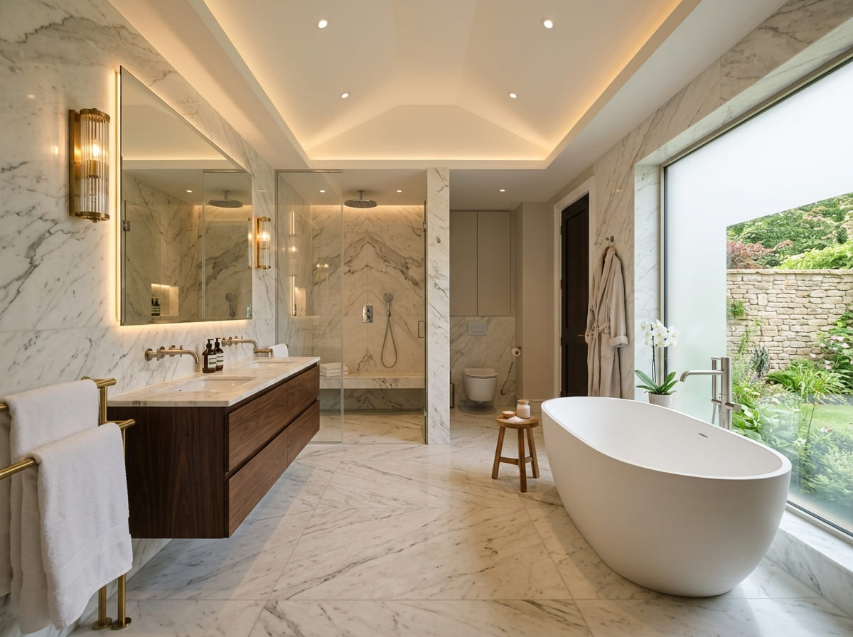 Custom Bathroom Renovation in Follett
